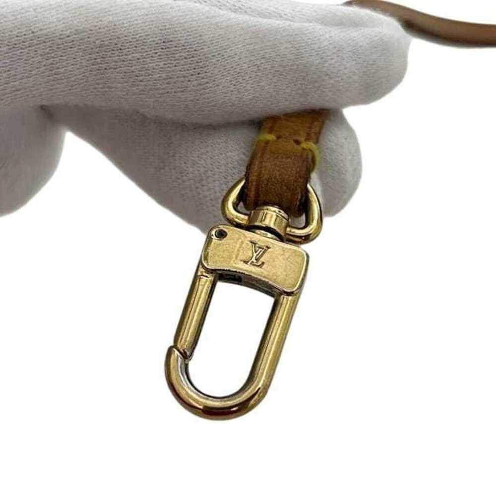 LOUIS VUITTON Brown Monogram Leather Pochette Pouch - Picture 11 of 11